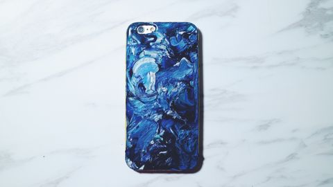 實驗品系列|一片汪洋|手繪油畫風手機殼