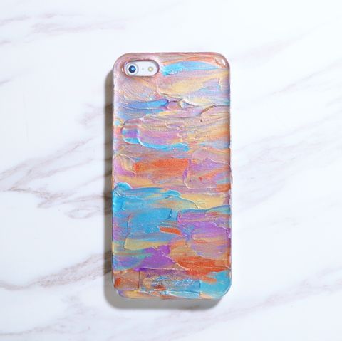 實驗品系列|一抹|手繪油畫風手機殼