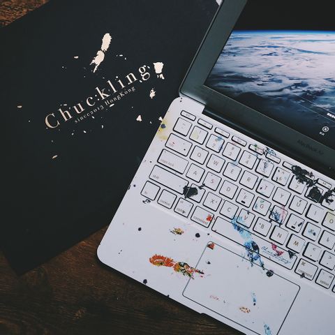 Take Your Time|Chuckling 原創設計 Macbook Sticker