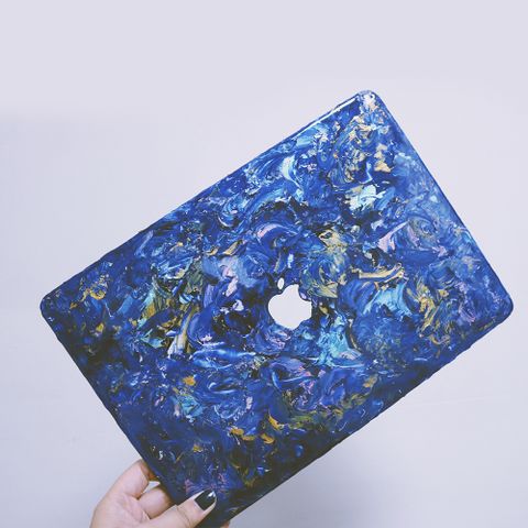 實驗品系列|與我無關的世界|手繪油畫風 Macbook Case