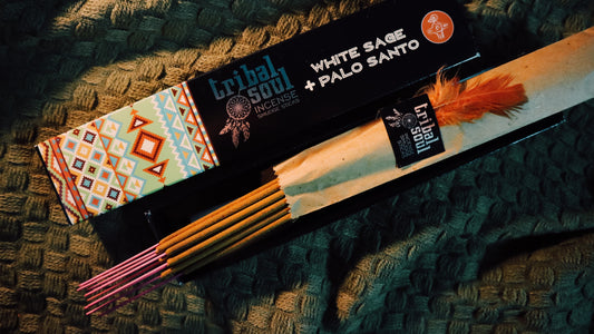 鼠尾草聖木 White Sage & Palo Santo | 超強淨化組合 | Tribal Soul 線香 Incense Sticks