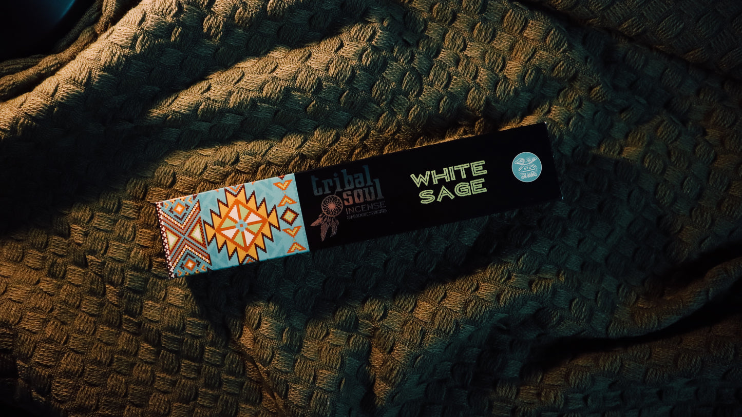 白鼠尾草 White Sage | 驅散負能量 | Tribal Soul 線香 Incense Sticks